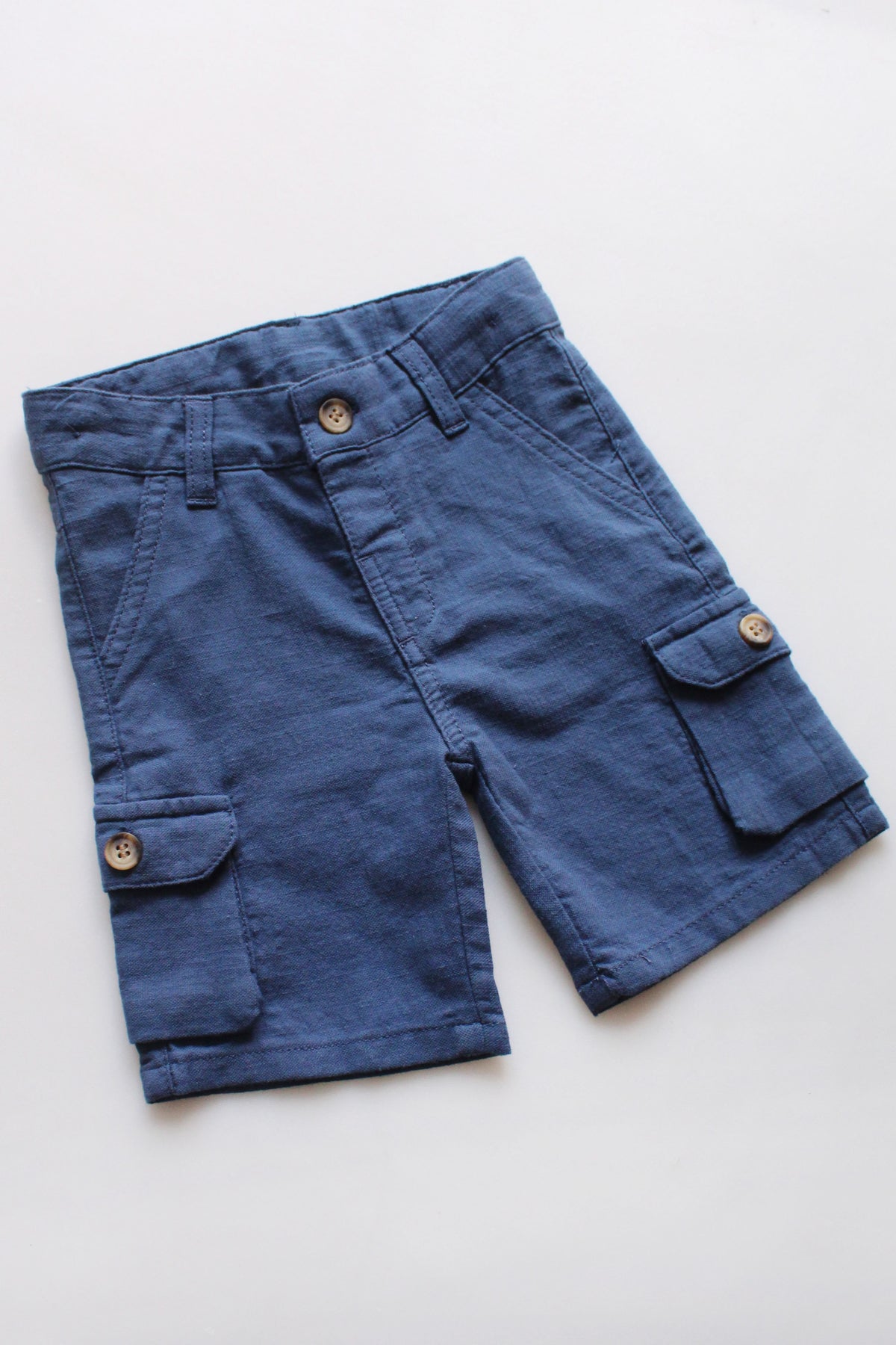 Navy Cargo Shorts