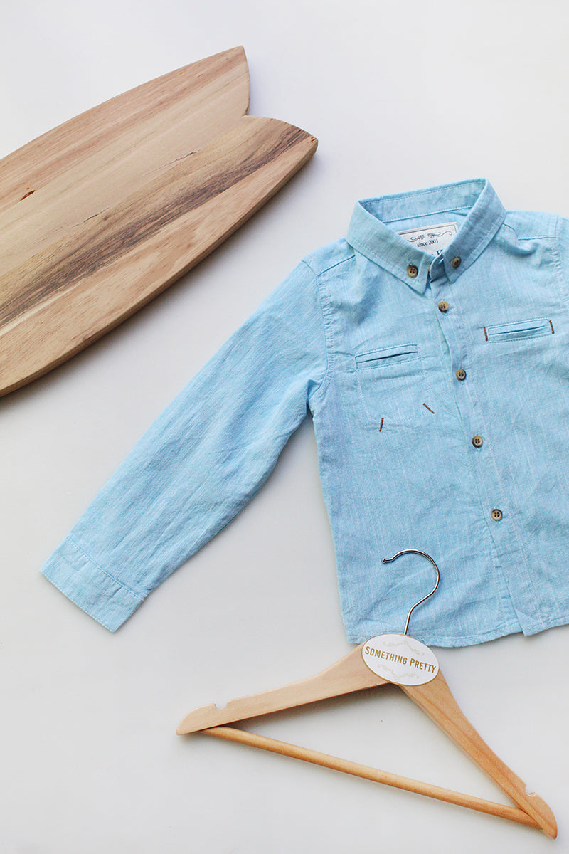 Blue Enzo Shirt