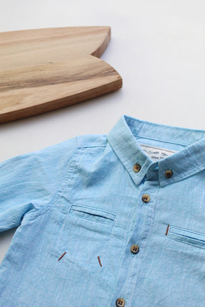 Blue Enzo Shirt