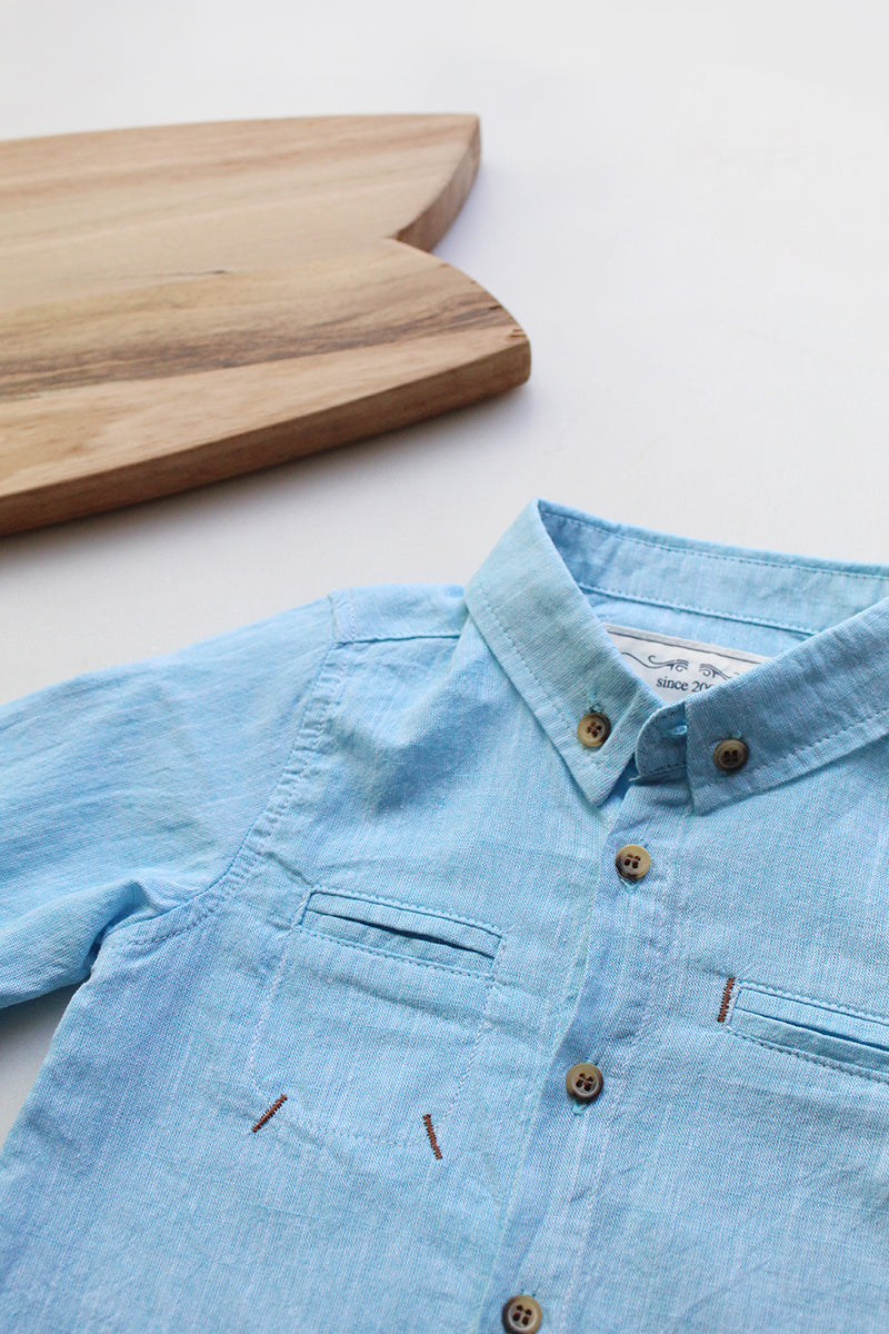 Blue Enzo Shirt