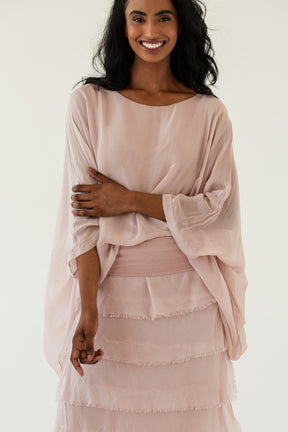 Silk Poncho