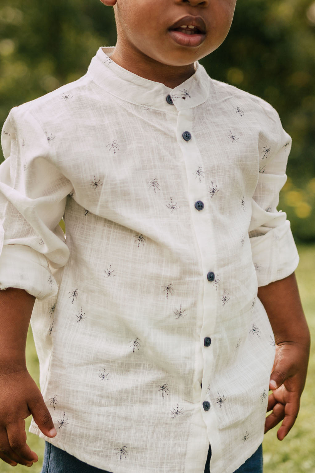 White Palmtree Shirt